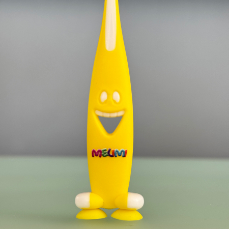 Periuță de dinți #1 cu clepsidră și husă (galbenă) [8]