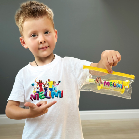 Periuță de dinți #1 cu clepsidră și husă (galbenă) [9]