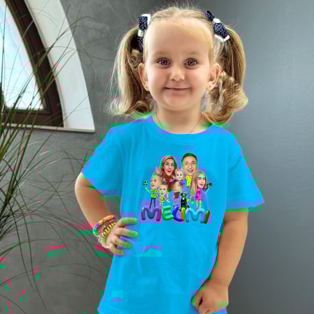 Tricou albastru #1 foto [4]
