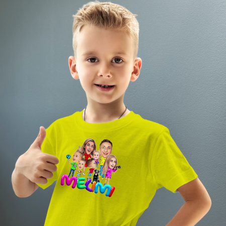 Tricou galben #1 foto [2]