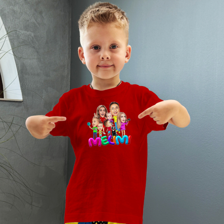 Tricou roșu #1 foto [3]