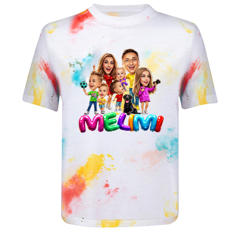 Produse noi - Tricou FAMILIA Melimi color pentru copii