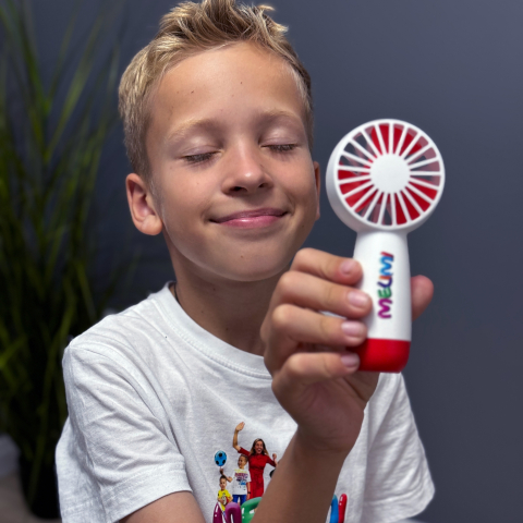 Ventilator portabil galben MELIMI reincarcabil [2]