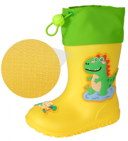 Cizme de ploaie din cauciuc Dinozaur [1]