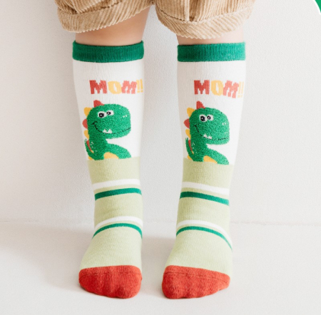 Accesorii Copii - Set 3 perechi de  Șosete Dino