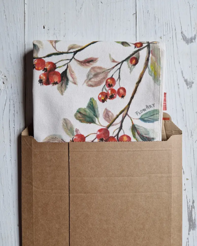 Geanta pictată manual cu macese / fabricat în România [10]