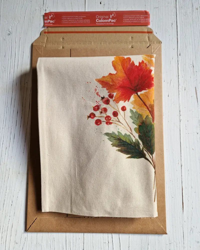 Sacoșă pictată manual – Culorile toamnei | Fabricat în România [4]