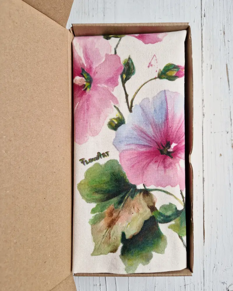 Geantă pictată manual Nalbe| Flow Art [3]