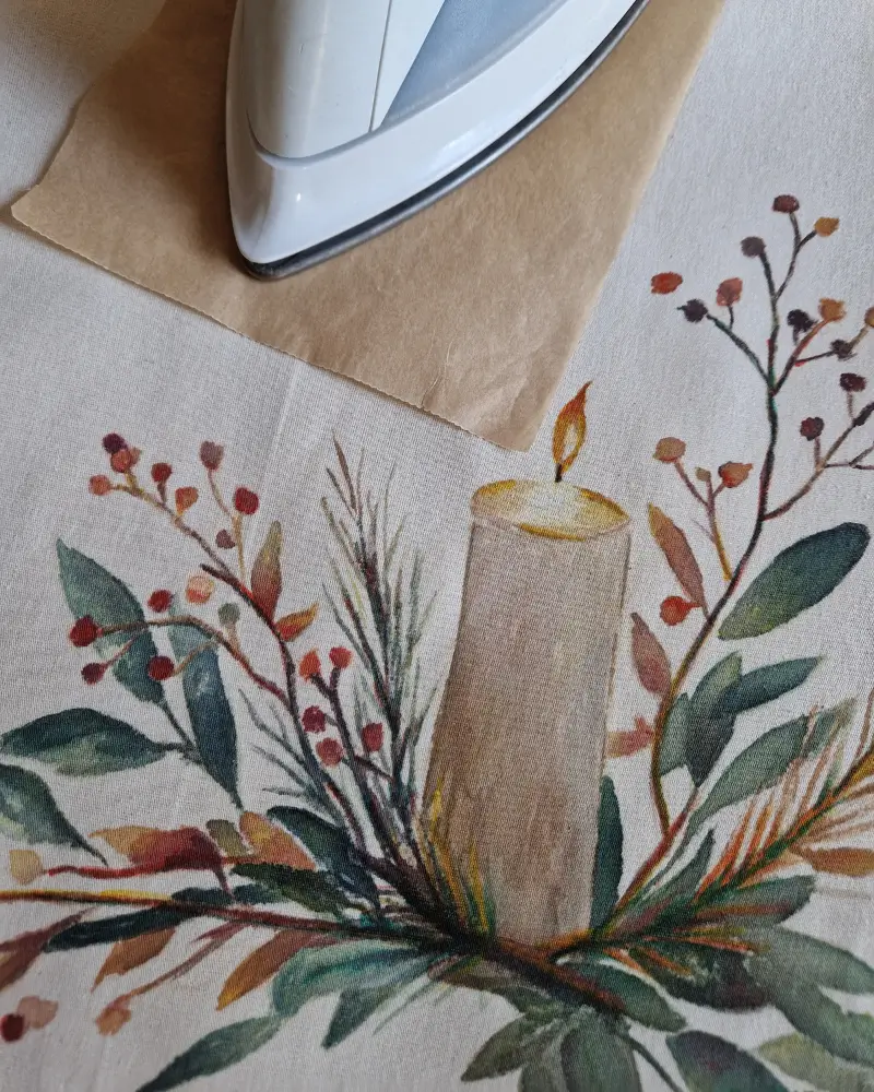 Căldura luninii – Sacoșă pictată manual | Artă de purtat Flow Art [3]