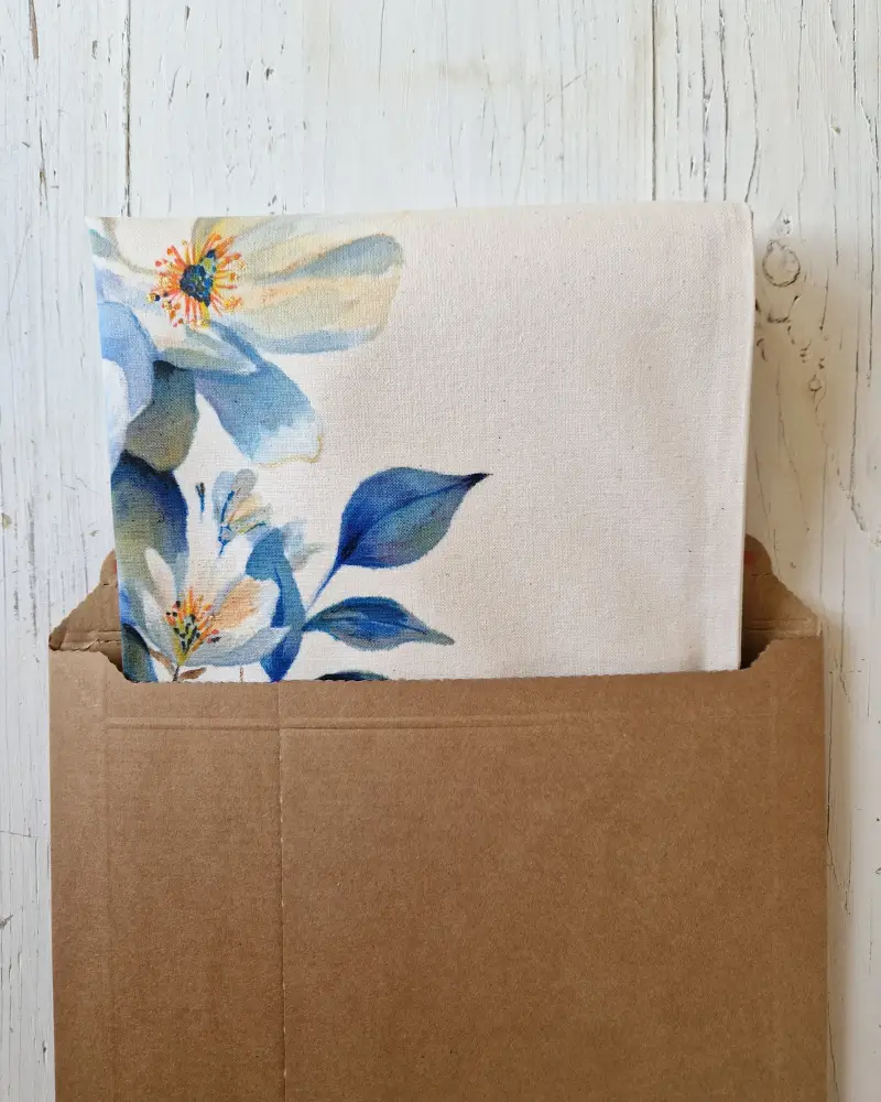 Sacoșă pictată manual – Răcoare de dimineață | Fabricat în România [3]