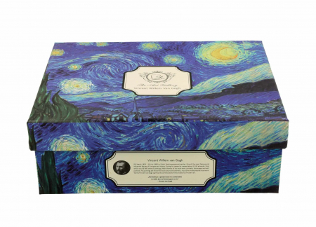 Set 2 cești espresso – Starry Night – Van Gogh – porțelan artistic 110 ml [4]