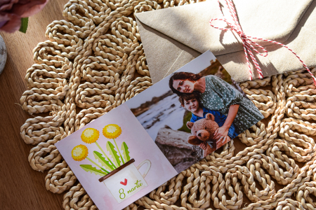 Foto - Felicitare Yellow