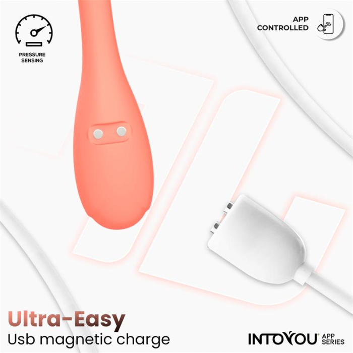 antrenor pelvin KYRA INTOYOU portocaliu, cu senzor de presiune și aplicație [3]