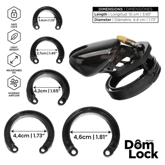 cusca castitate DOMLOCK SENTENCE, marimea S [4]