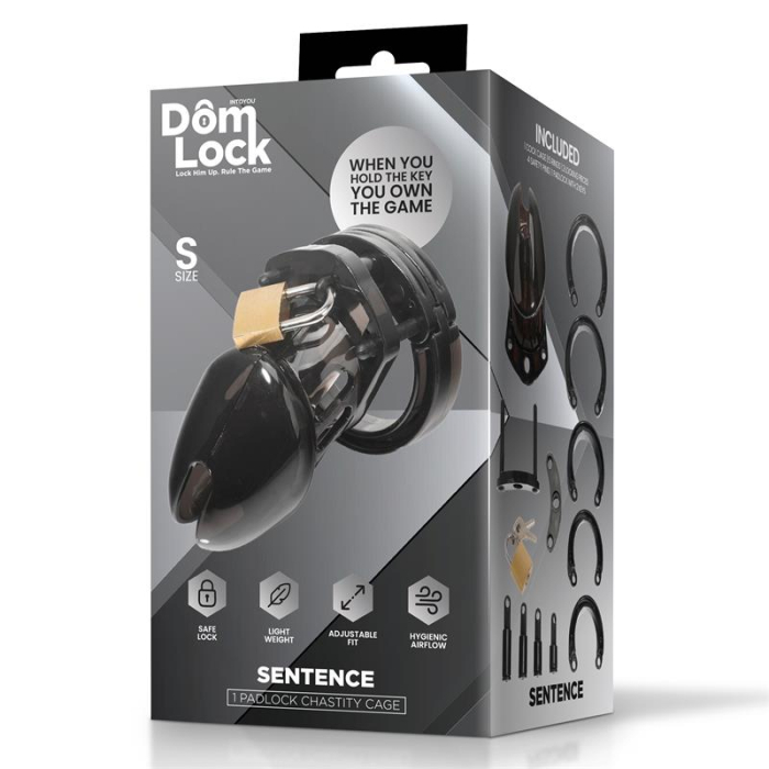 cusca castitate DOMLOCK SENTENCE, marimea S [2]