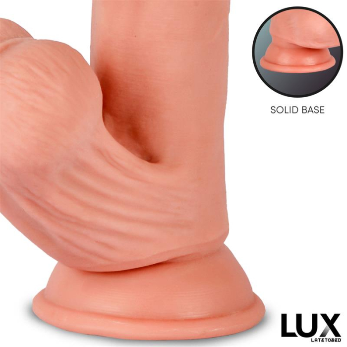 dildo LUX DIRK de 25 cm, cu densitate triplă și bile oscilante [4]