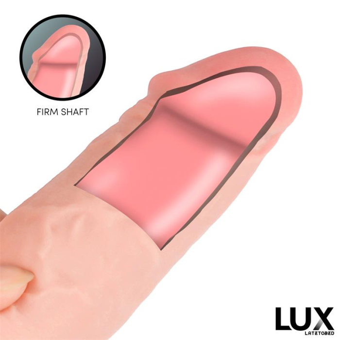 dildo LUX KLAUS de 24 cm, cu densitate triplă și bile [5]