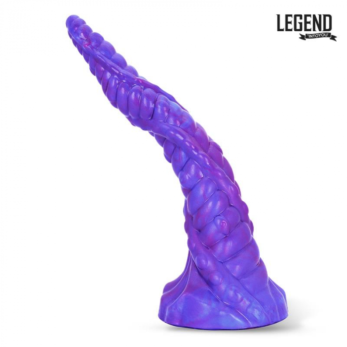 dildo realist LEGEND Octogore Unicorn din silicon lichid, 28 cm [6]
