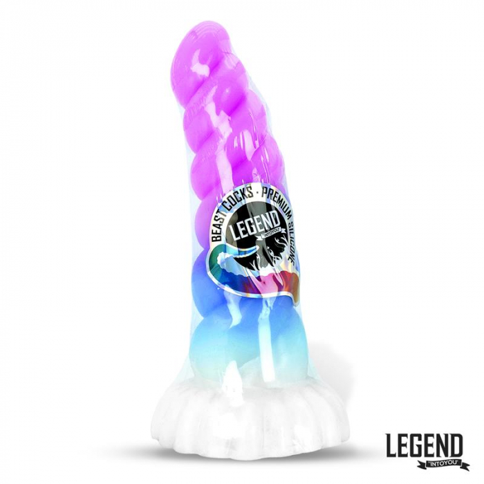 dildo realist LEGEND Aeros din silicon lichid, 21,5 cm [2]