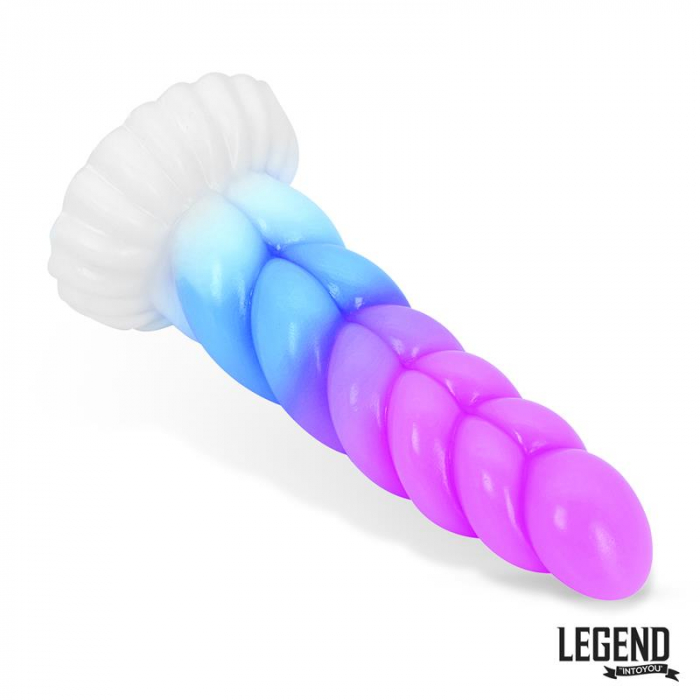 dildo realist LEGEND Aeros din silicon lichid, 21,5 cm [4]
