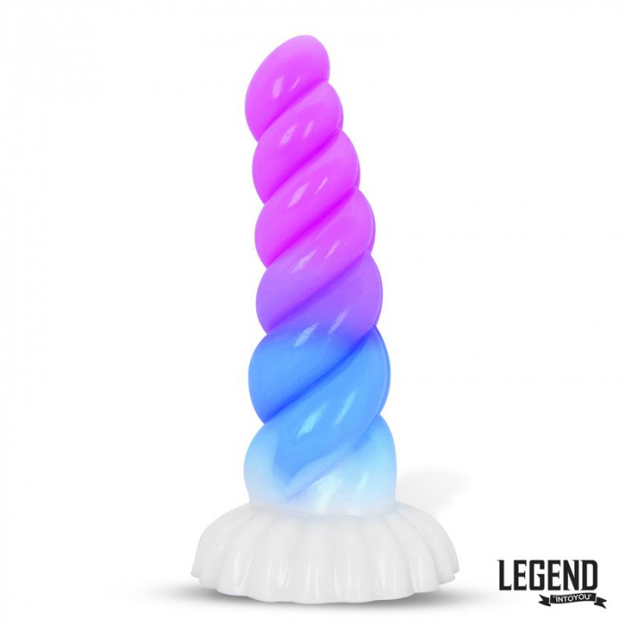 dildo realist LEGEND Aeros din silicon lichid, 21,5 cm [7]