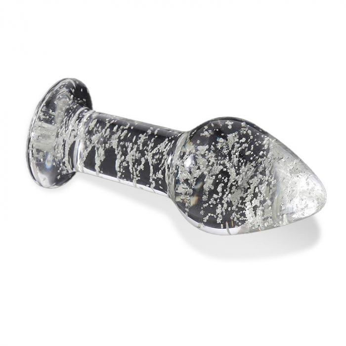 dop anal Shining Line, din sticlă, cu efect fosforescent [5]