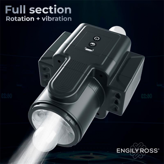 masturbator CUMERA, sub formă de aparat foto, cu funcție de împingere si rotație [9]