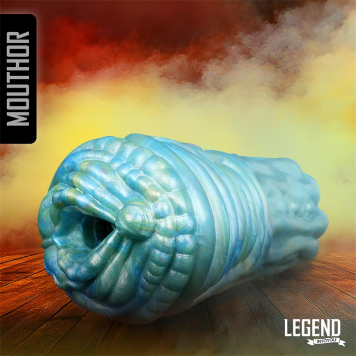 masturbator masculin LEGEND Mouthor din silicon lichid, 16 cm [1]