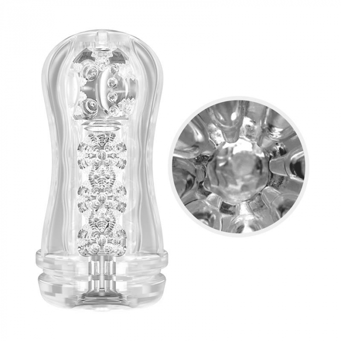 Masturbator Stellar Ball-Rolling Cup – galben [4]