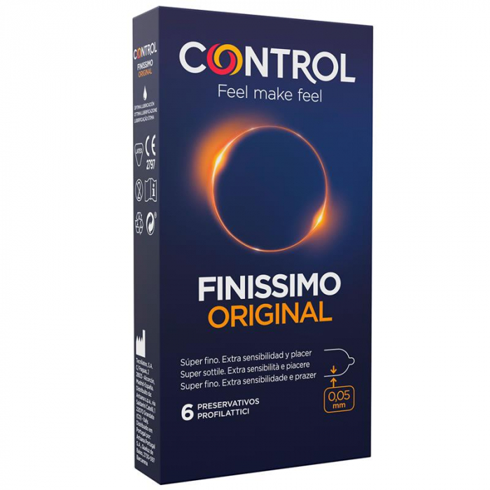 prezervative CONTROL Finissimo Original 6 bucăți [1]