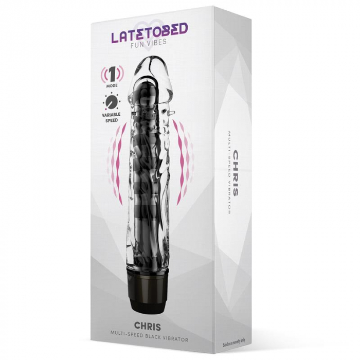 vibrator LATETOBED CHRIS negru [2]