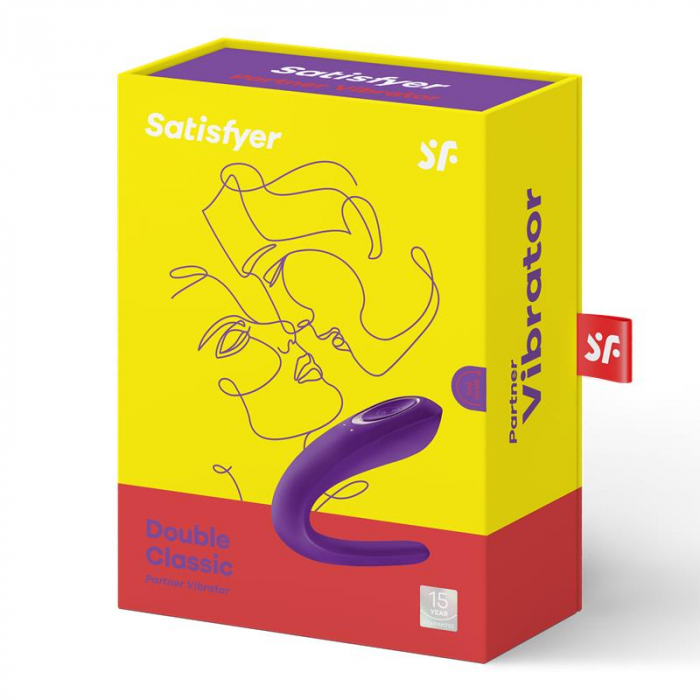 vibrator SATISFYER violet double classic [2]