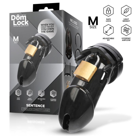 harness - cusca castitate DOMLOCK SENTENCE, marimea M