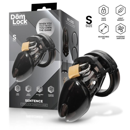 harness - cusca castitate DOMLOCK SENTENCE, marimea S