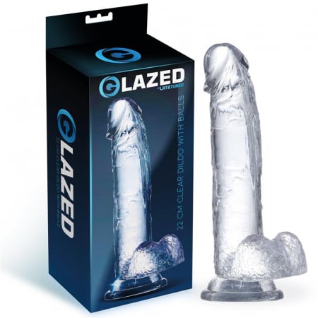 dildo - dildo GLAZED realist 22 cm