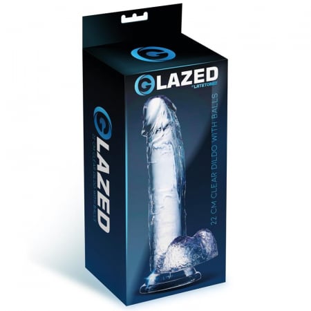 dildo GLAZED realist 22 cm [1]