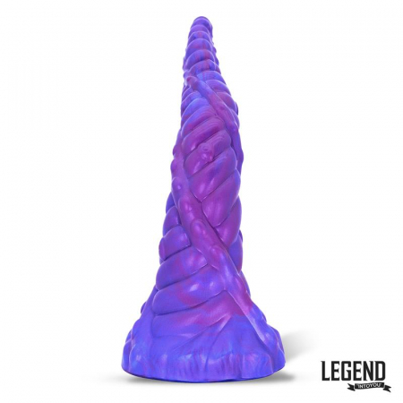 dildo realist LEGEND Octogore Unicorn din silicon lichid, 28 cm [4]