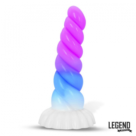dildo realist LEGEND Aeros din silicon lichid, 21,5 cm [4]