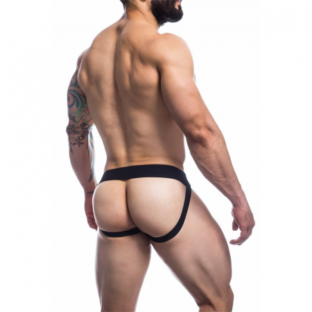jockstrap CUT4MEN stripe-pink – roz și negru [1]