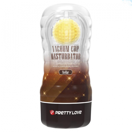 Masturbator Stellar Ball-Rolling Cup – galben [2]