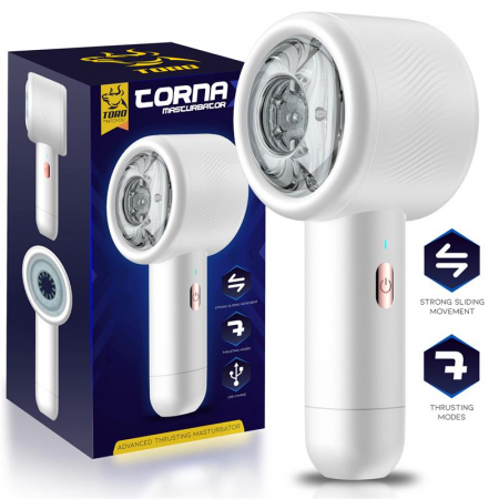masturbator TORO TORNAX advanced cu mișcare de împingere [1]