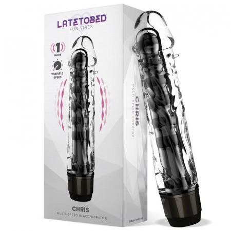 vibrator - vibrator LATETOBED CHRIS negru