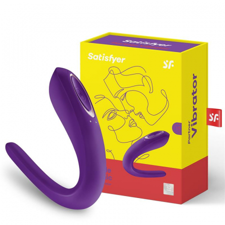 gifts - vibrator SATISFYER violet double classic