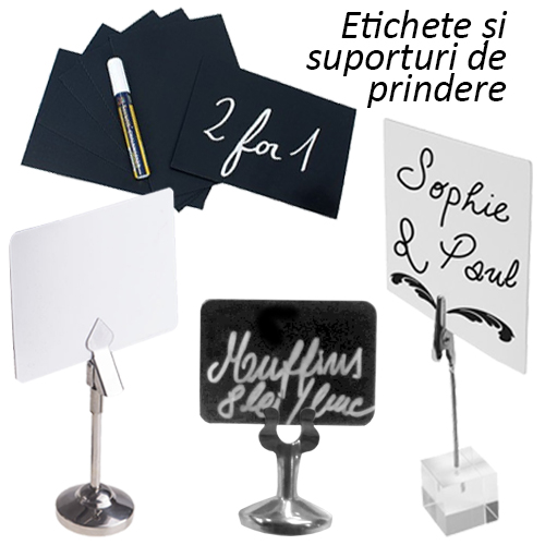 etichete si suporturi de prindere etichete
