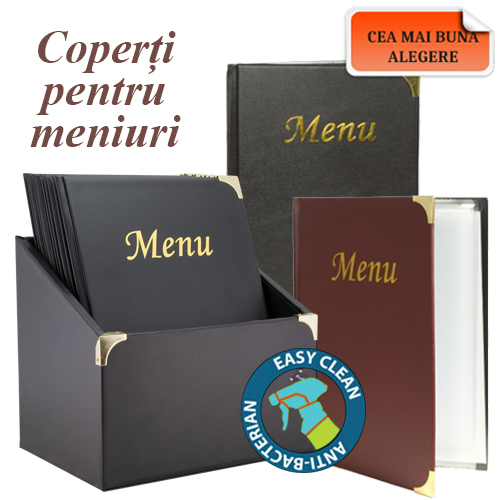 coperti pentru meniuri