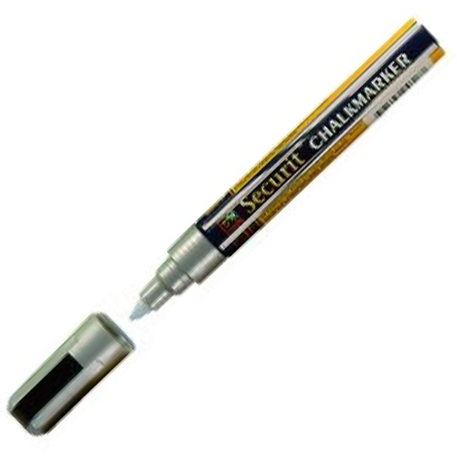 Marker creta mediu argintiu 2-6mm [1]