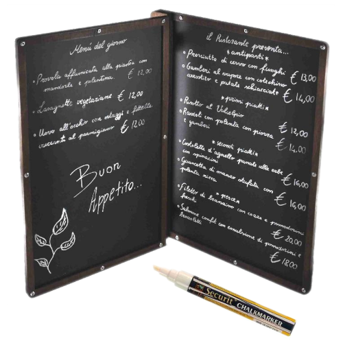 Coperta din lemn meniu Blackboard [2]
