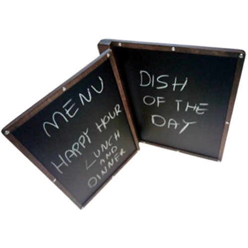 Coperta din lemn meniu Blackboard [3]