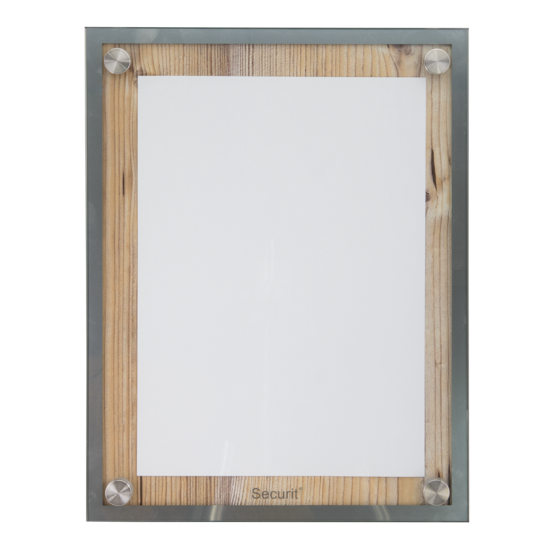 Display A4 Glass Star din lemn [4]