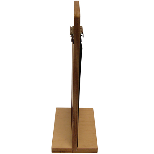 Display meniu Contactless A4 Wood + marker alb [3]